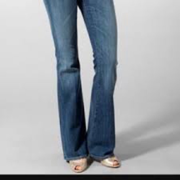 Y2K Citizens Of Humanity Ingrid 002 Low Rise Flare Stretch Denim Jeans - Picture 3 of 12